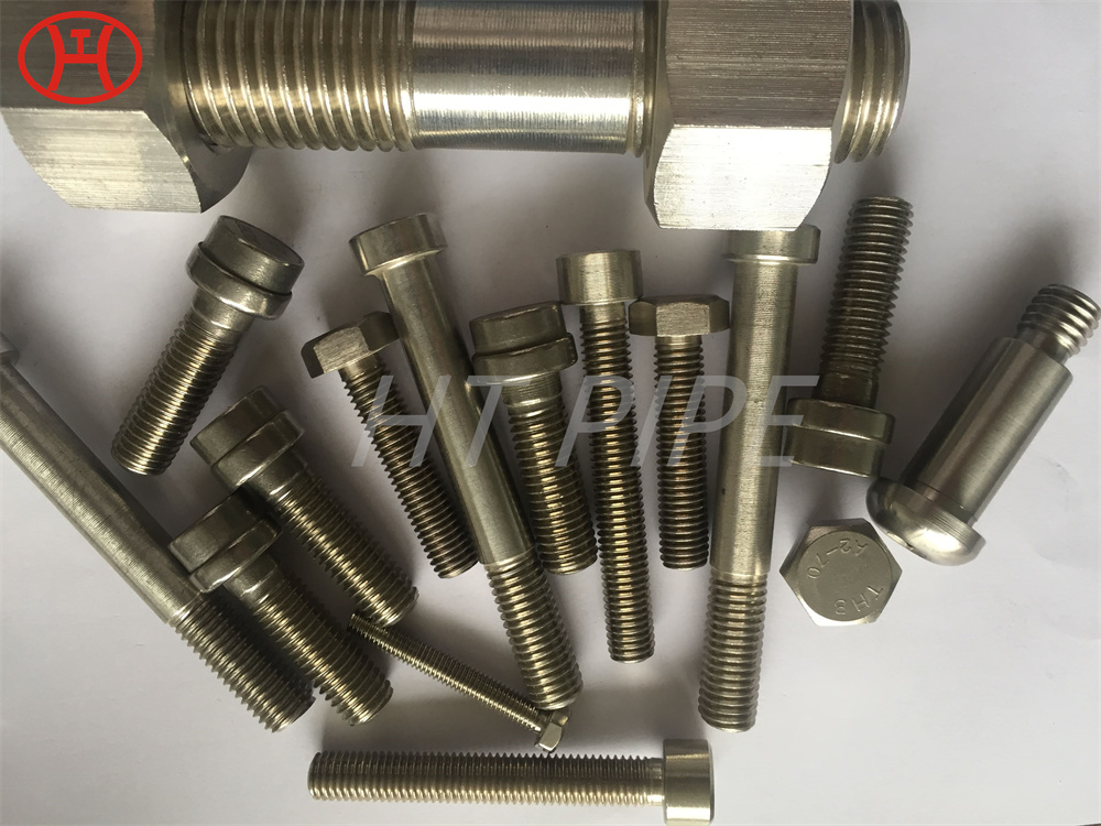 DIN 933 931 Inconel 600 Alloy 600 2.4816 heavy duty hex bolt ANSI B18.2.1