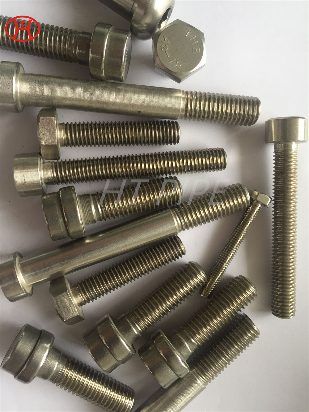 DIN933 DIN931 Hastelloy C276 hex bolt threaded bolt manufacturer in China