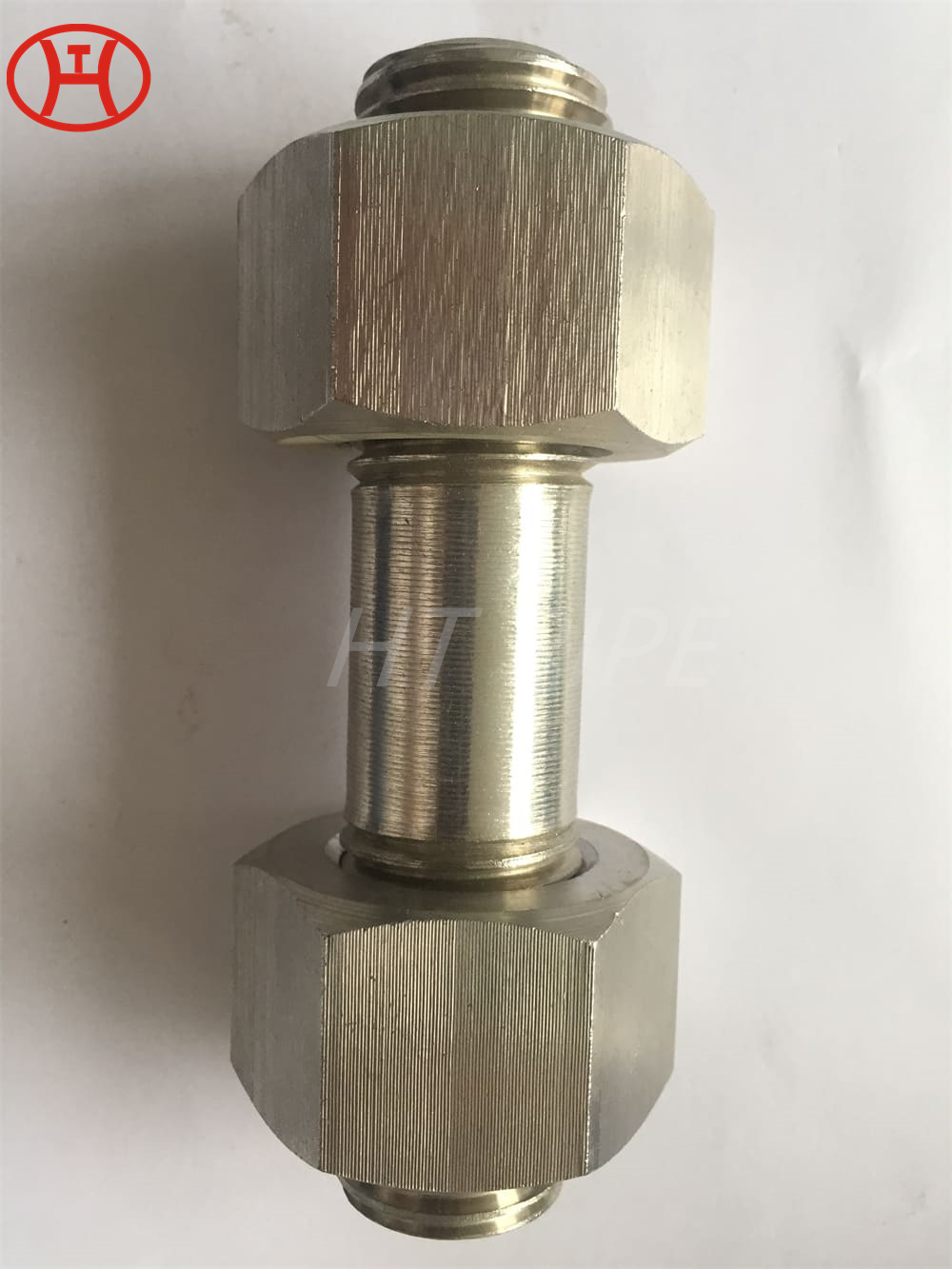 DIN933 UNS N06601-Inconel 601 full thread Nature Nickel Alloy 1-2-13 x 7-1-2 hex head bolt hex bolt