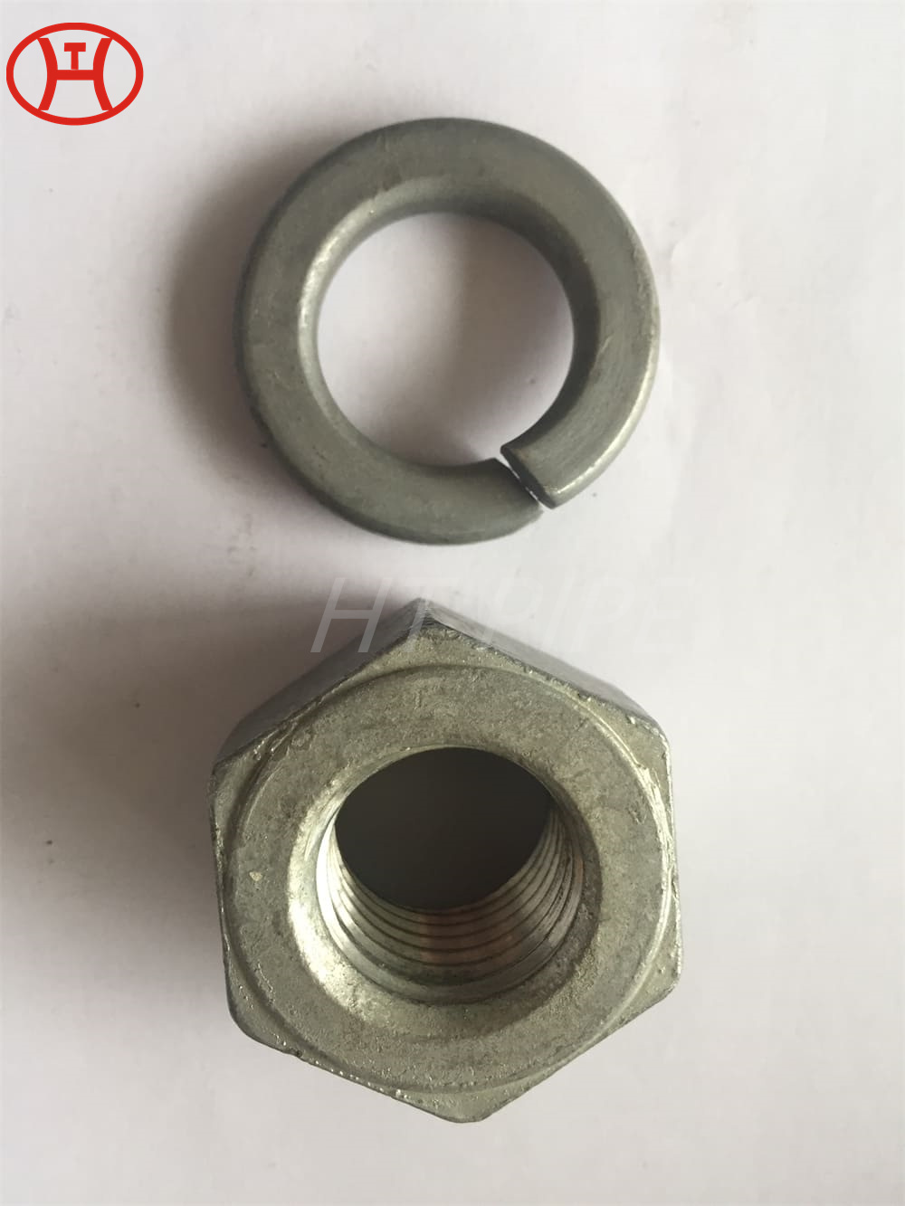 DIN934 UNS N08800-Incoloy 800 Nature Nickel Alloy 3-8 hex nnt Incoloy 800 hex nut 1-4 grade 2