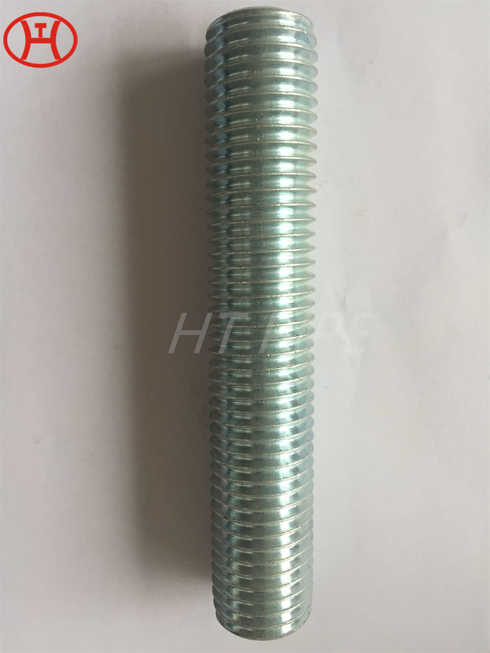 DIN976 UNS N08825-Incoloy 825 full thread Nature Nickel Alloy flat head hex bolt 3-8 hex bolt Incoloy 825 hex bolt
