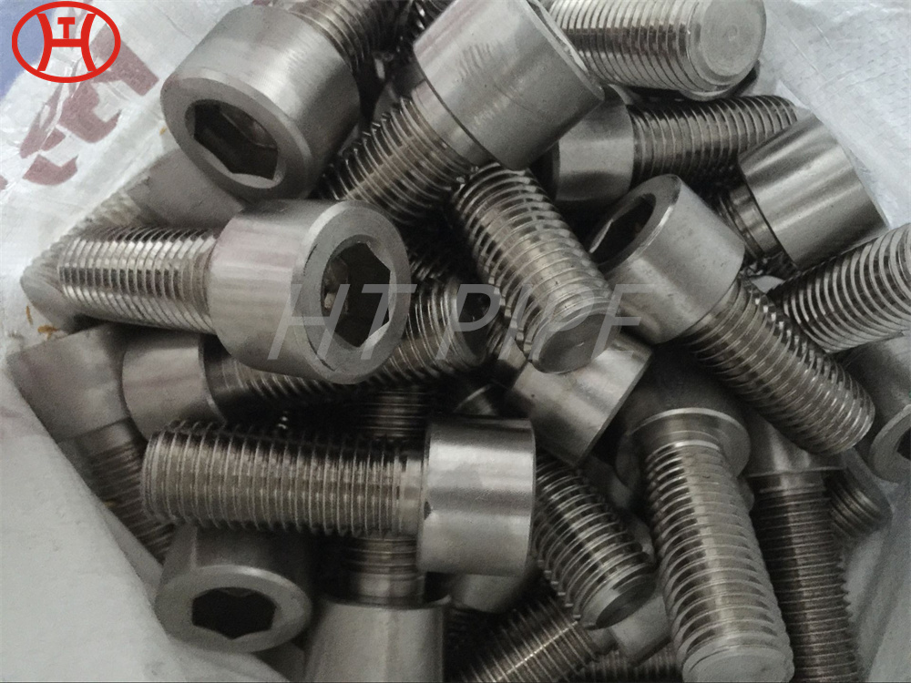 Duplex2205  stainless steel round head bolt DIN933 DIN931