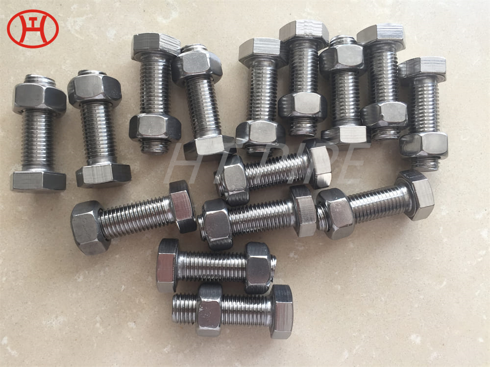 Fastener manufacturer Hastelloy X Hastelloy B2 alloy steel bolt and nut set in stock