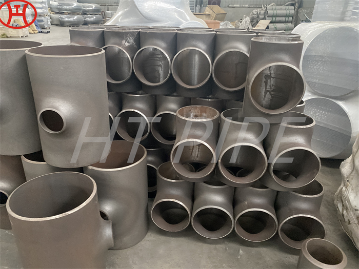 The Chinese Supplier of ASTM A815 UNS S32750 super duplex stainless steel pipe fitting equal tee