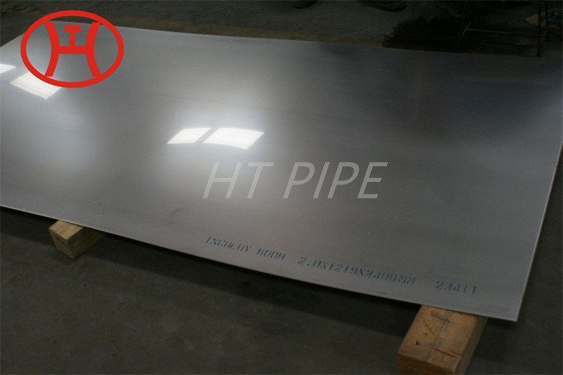 N08810 1.4958 1.4876 Nickel Alloy Steel Plate Sheet ASTM B409 Hot Rolled