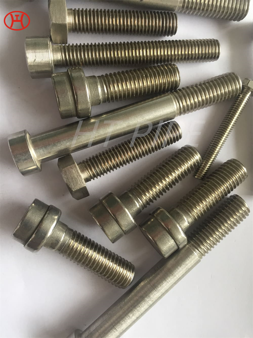 Round head bolt UNS N05500-Monel K500 partial thread Nature Nickel Alloy m13 Monel K500 round head bolt m10 length 50