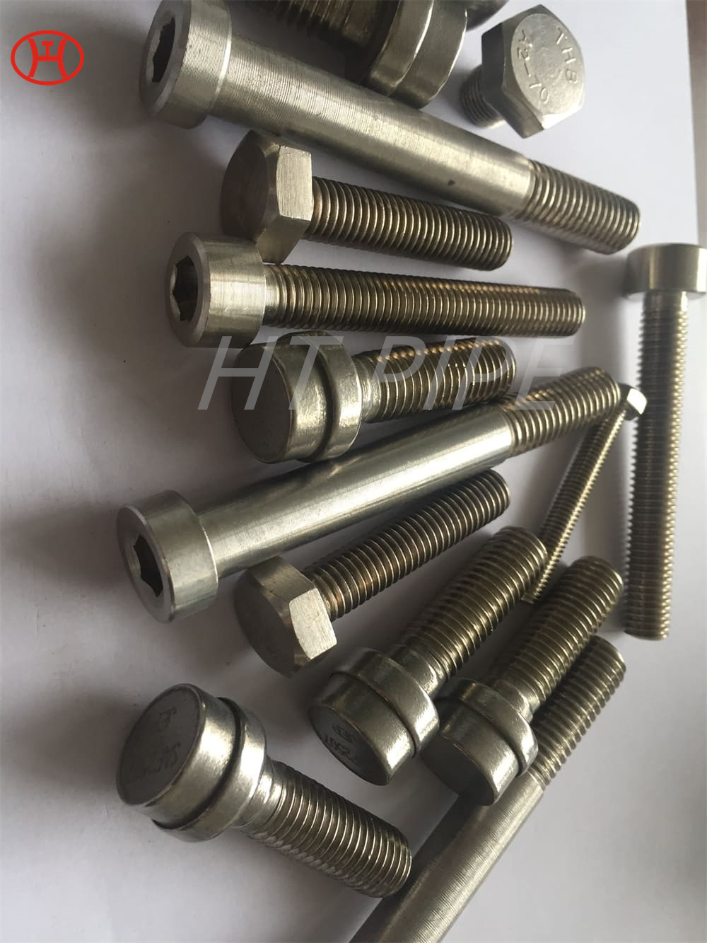 Round head bolt UNS N06625-Inconel 625 partial thread Nature Nickel Alloy m38 round head bolt Inconel 625 round head bolt m30 blackround head bolt