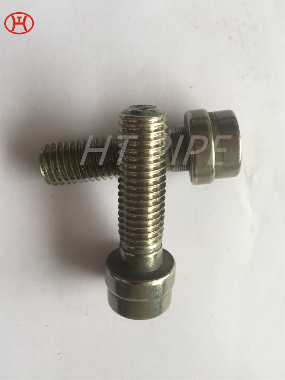 Round head bolt UNS N10675-Hastelloy B3 partial thread Nature Nickel Alloy 6mm round head bolt m8 hex head bolt Hastelloy B3 round head bolt