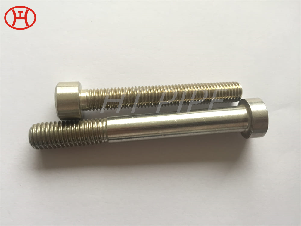 UNS N08825 INCONEL ALLOY 825 incoloy 825 alloy steel round head bolts