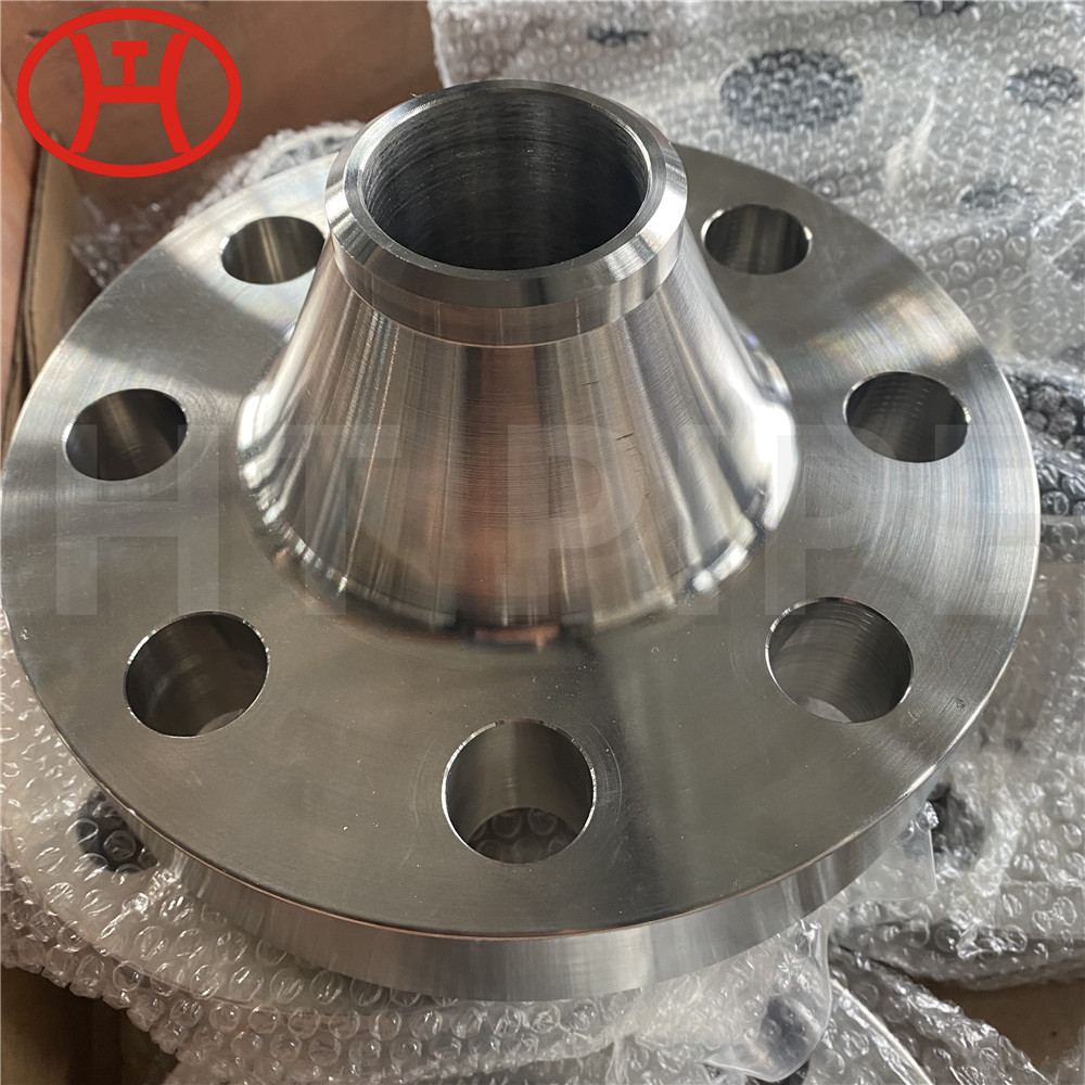 ASME B16.5 B16.47 316L Weld Neck Stainless Steel Flange