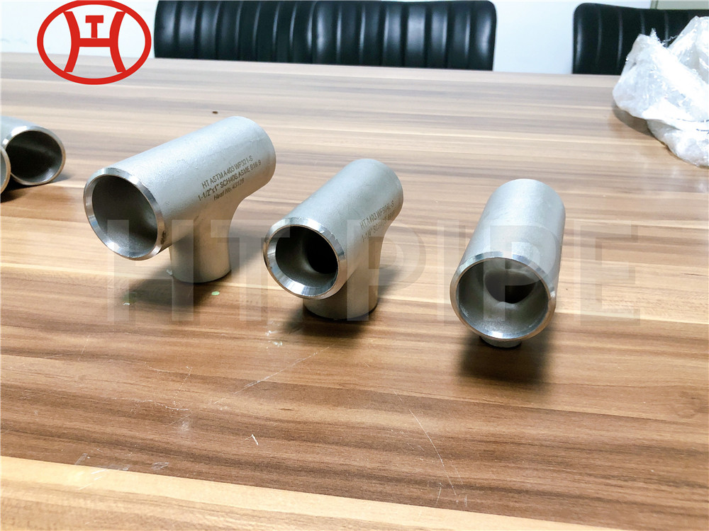 ASME B16.9 Equal Tees and Reducing Tees Stainless Steel