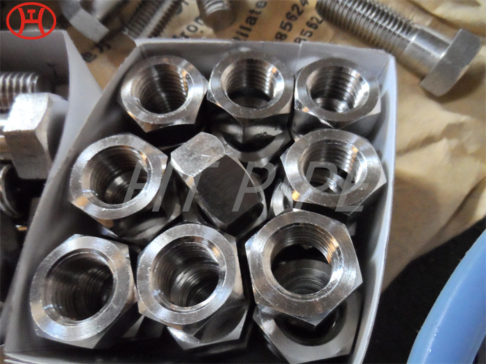 ASME B18.2.2 Hex Nuts Inconel 718 2.4668 Nuts Nickel Alloy N07718 Nuts DIN934 Nuts Manufacturer