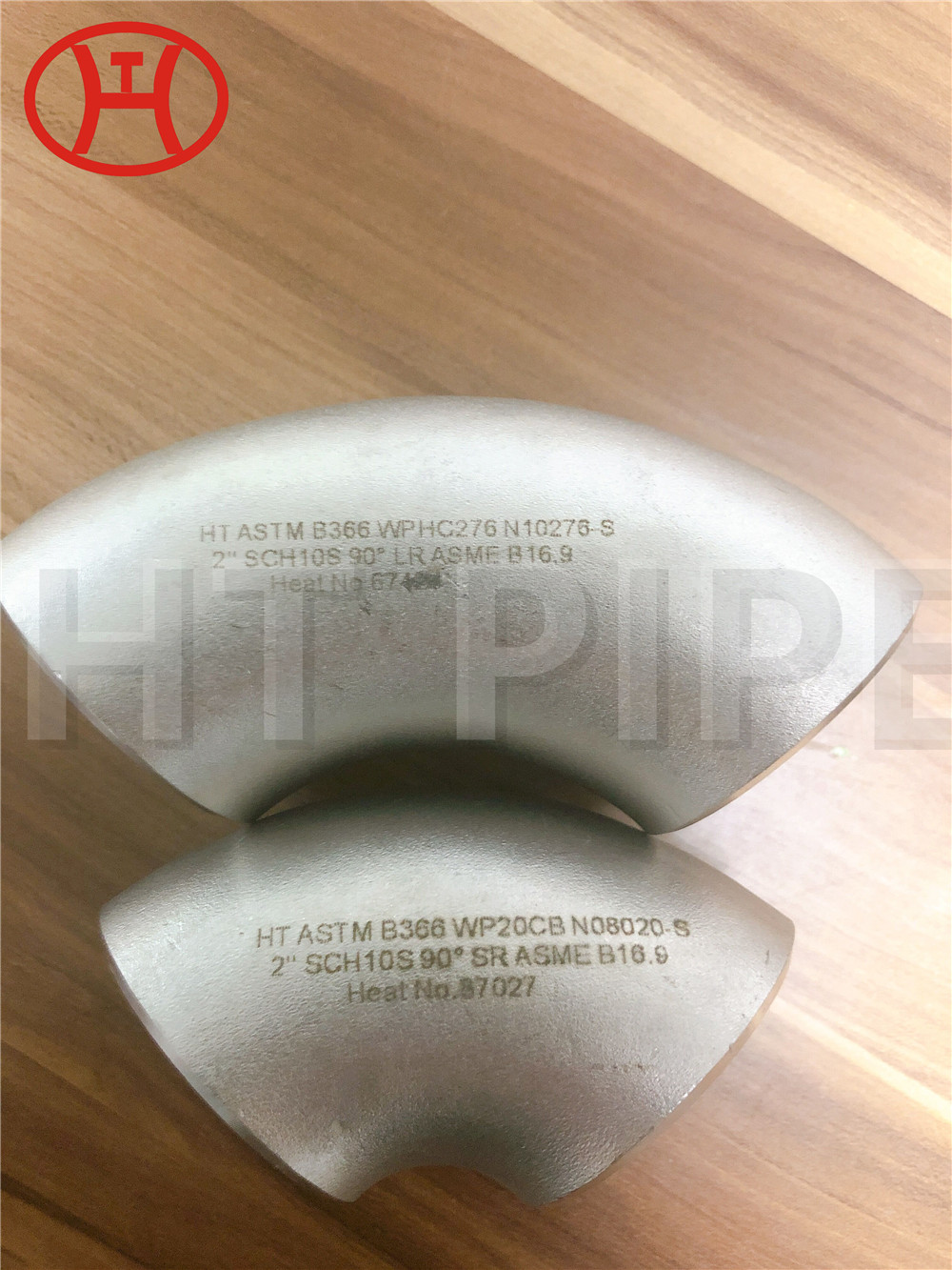 ASTM B366 WPHC276 N10276 Long Radius ASME B16.9