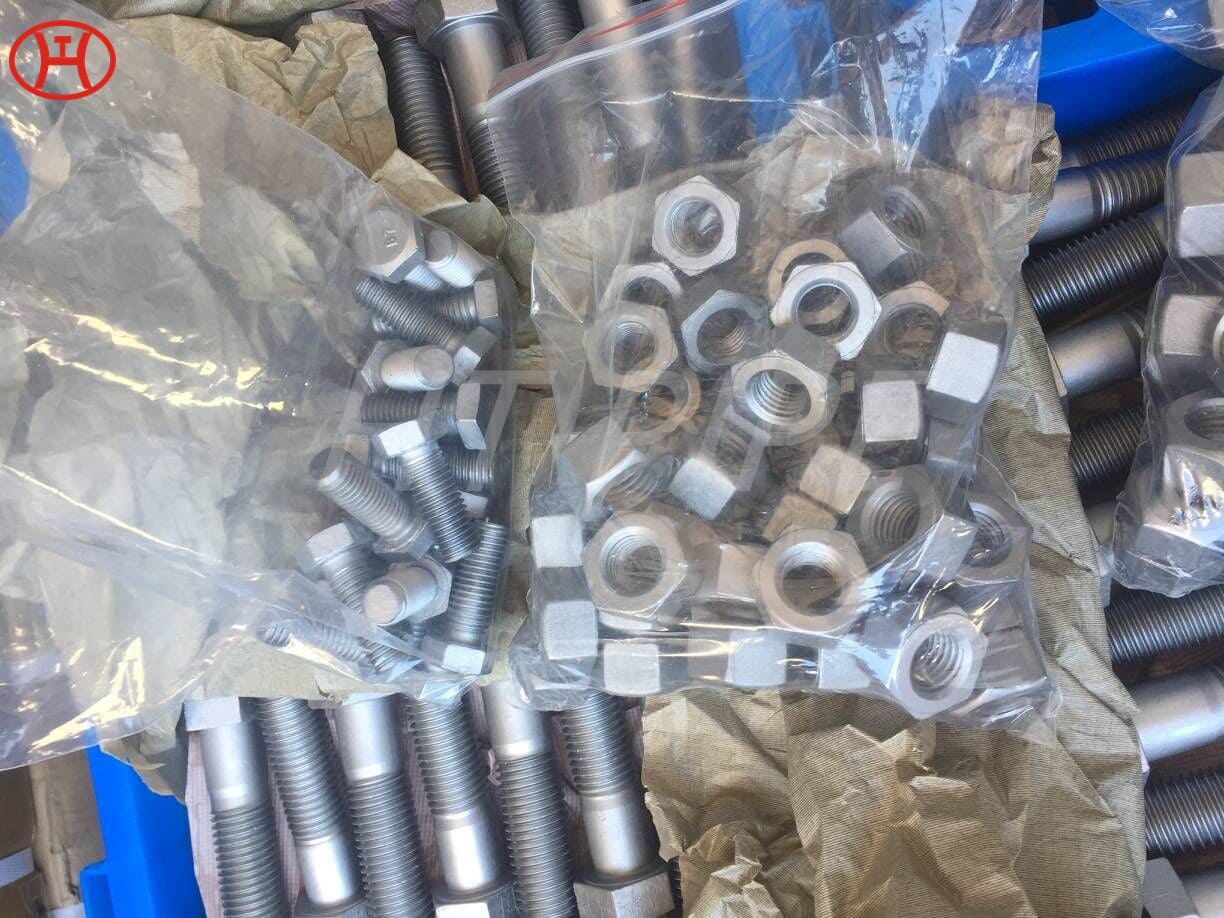 Alloy 2.4668 bolt half thread bolt