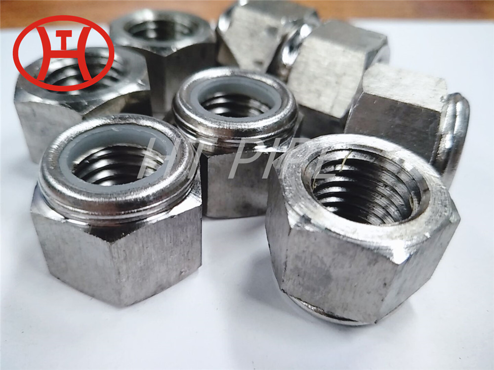 Alloy 20 UNS N08020 Carpenter 20Cb3 nickel alloy nylon lock nut ISO7040