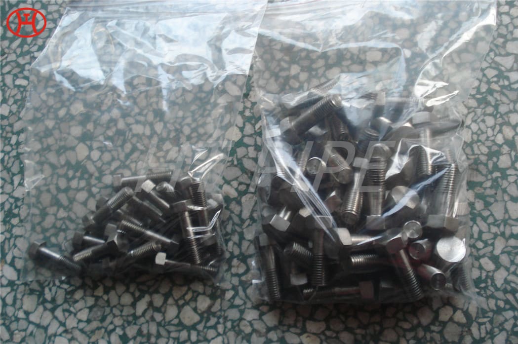 Alloy N07718 bolt full thread hex bolt