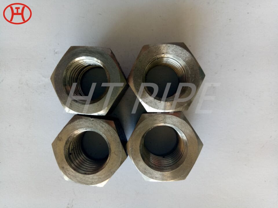 China manufacturing wholesale price Inconel 718 N07718 hex nuts