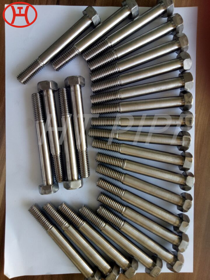 DIN931 ASTM A193 309 partial thread Nature stainless steel hex bolt size m13 hex bolt 309 hex bolt