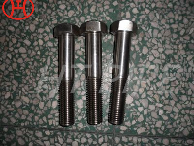 DIN931 ASTM A193 316Ti partial thread Nature stainless steel stainless steel hex head bolt and bolt stock