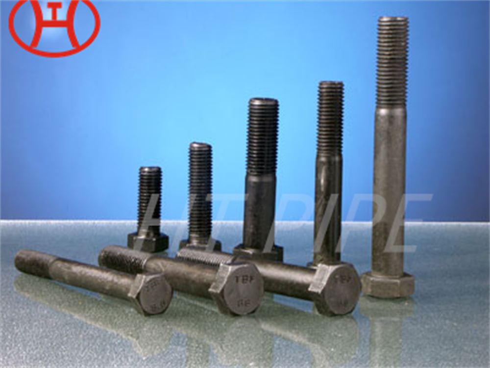 DIN931 Hex bolts with partial thread Nickel Alloy Steel UNS N02200-NI200 Zinc Nickelhex bolt and bolt m6