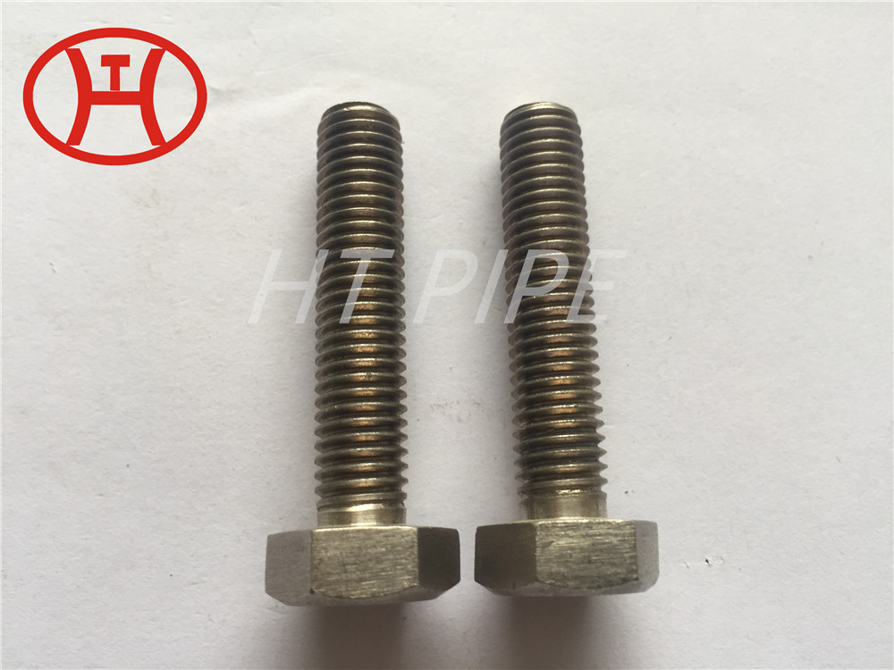 DIN931 standard M6-M64 DIN1.4539 UNS N08904 904Lhalf partial thread hex bolt factory