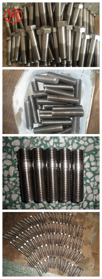 DIN976 309 Black Nature stainless steel nuts hex m6x10 m12 stud bolts 309 stud bolts