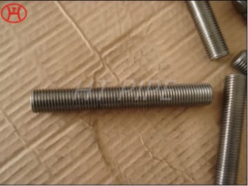 Inconel 601 2.4851 bolt threaded bolt DIN975 bolt with Hex Nut
