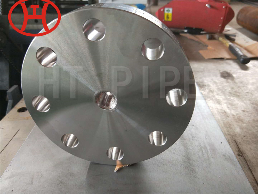 Large Diameter Steel Flat Smooth Face Treaded Flange