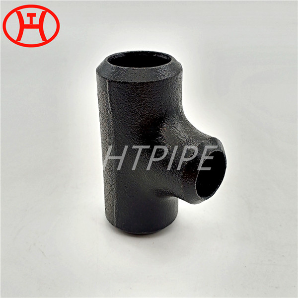 Low alloy steel WP91 reducing tees unequal tees smls fittings hot rolled ASTM ASME SA 234