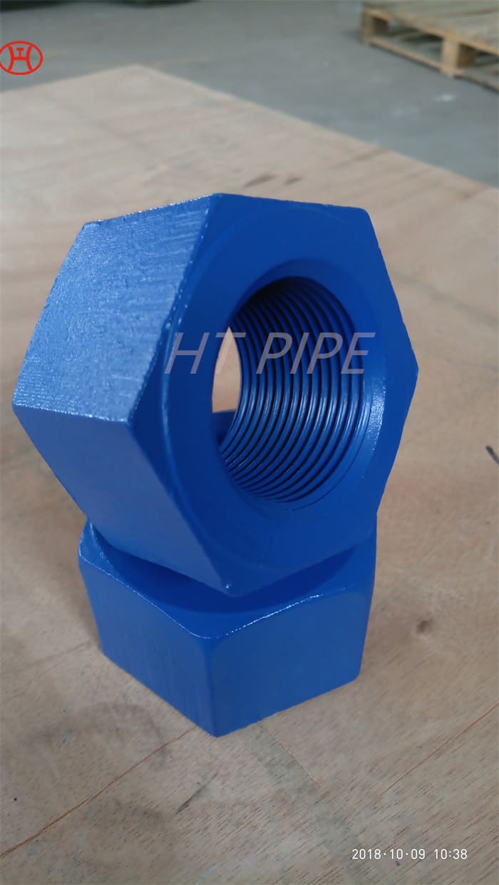 S32750-2507 부분 자연 이중 강철 SS 육각형 머리 너트 육각형 HEAD S32750-2507 HEX NUT
