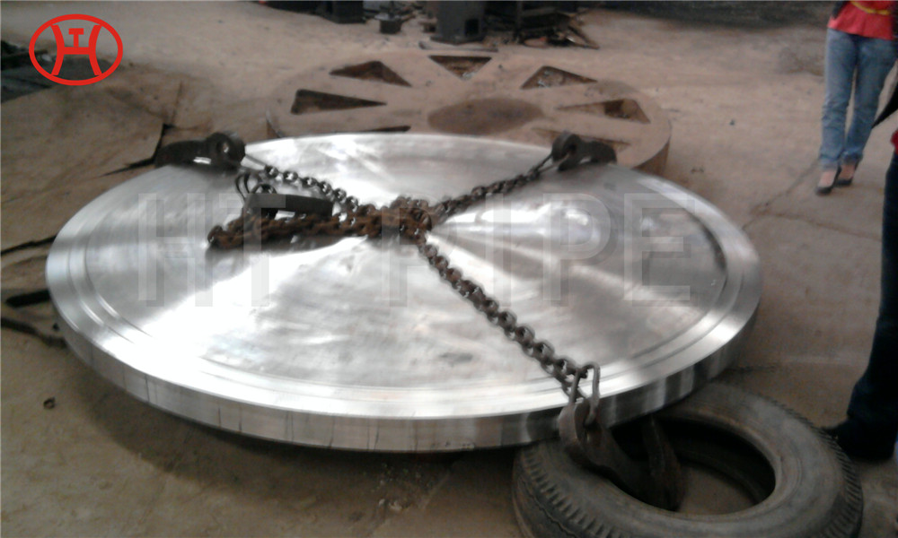 Nickel Alloy Steel 400 825 600 Large Diameter Forgings Flanges