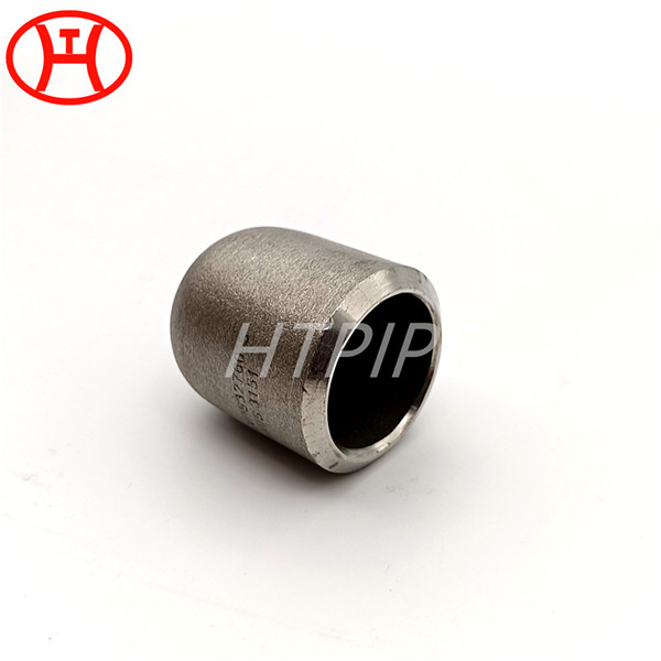 ニッケルアロイスチールエンドキャップキャップインコロイ800HT UNS N08800 ASTM ASME SB366 BW FITTINGS