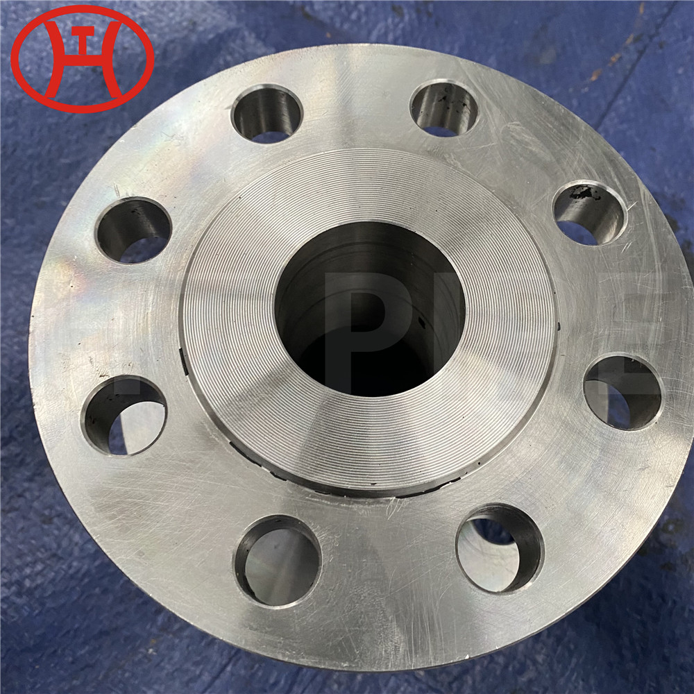 Raised Face Serrated Stainless Steel Flange
