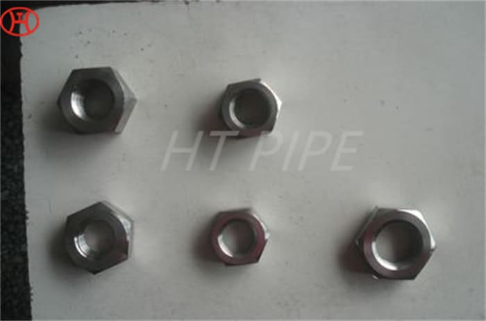 S31803 hex nut DIN934 ASME B18.2.2 duplex hex nut