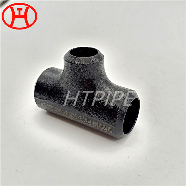 WP11 Low alloy steel reducing tees unequal tees 1 inch by 0.75 inch fittings cold rolled ASTM ASME SA 234