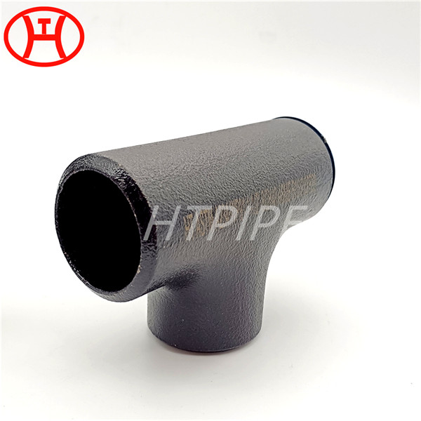 carbon steel fittings WPB stright tees equal tees hot rolled ASTM ASME SA 234 ASME B16.9