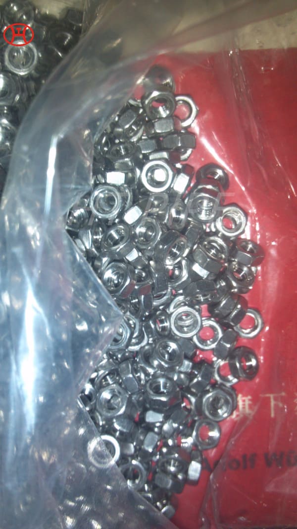 Sechskantmuttern Inconel 718 2.4668 Muttern Nickellegierung N07718 Muttern Din934 Nuts Lieferant