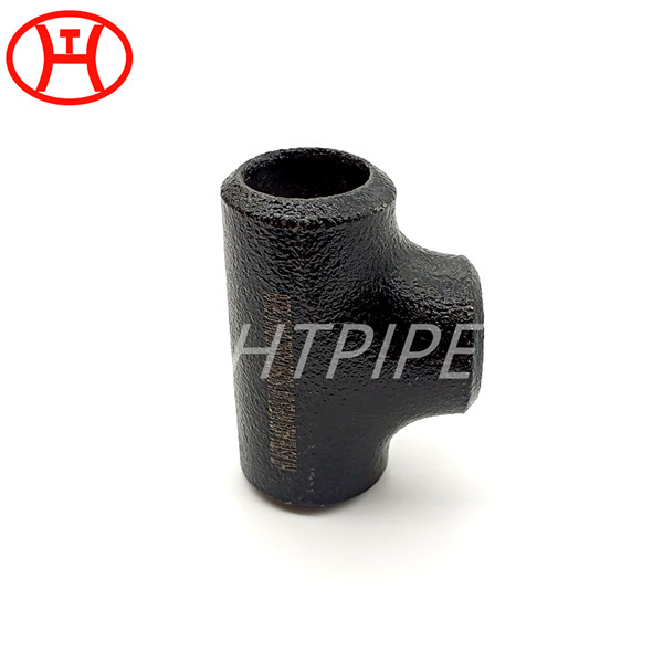 low alloy steel fittings stright tees equal tees for plumbing hot rolled ASTM ASME SA 234 smls
