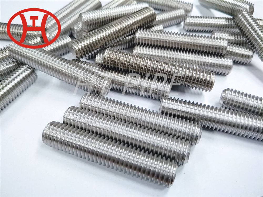 nickel alloy Alloy 20 UNS N08020 full thread stud bolt DIN975