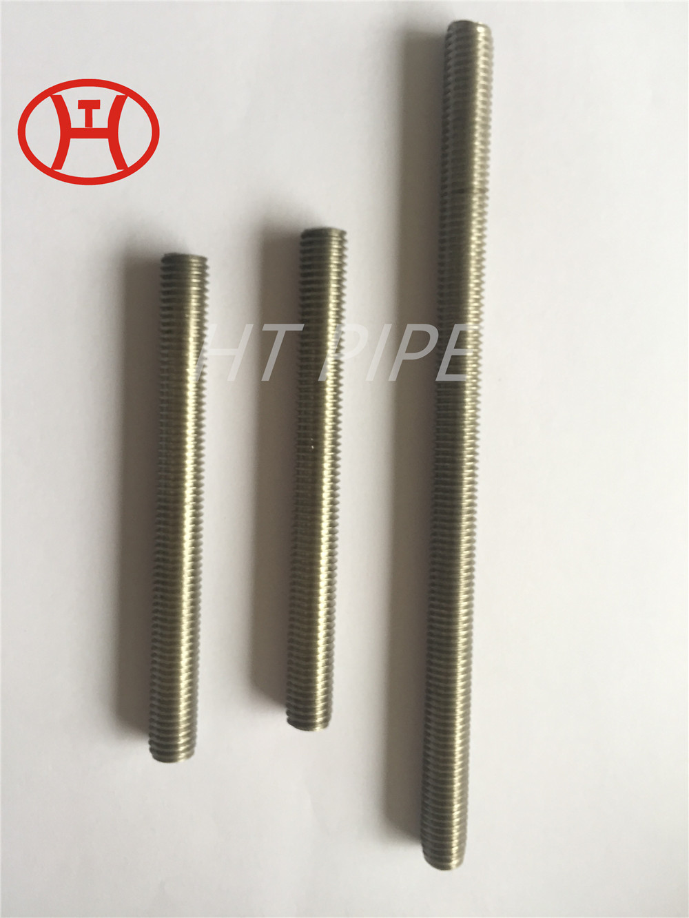 nickel alloy Alloy 20 UNS N08020 full thread stud bolt DIN976 with chamfer