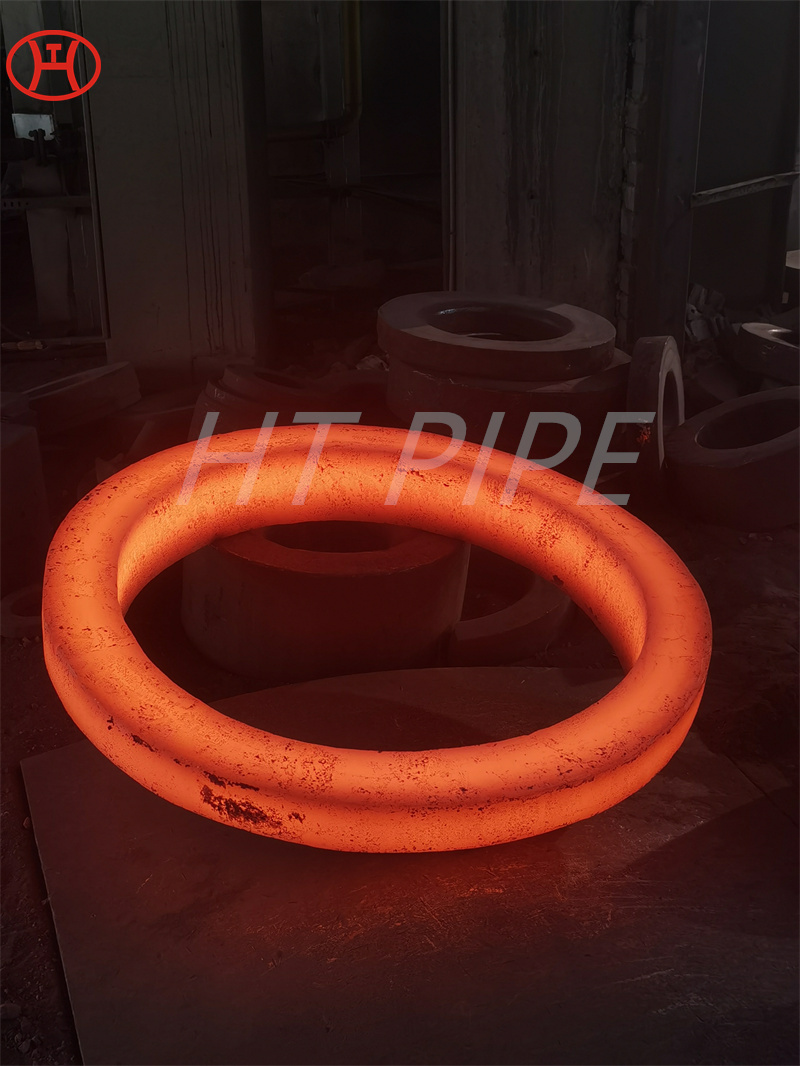 flensa berbentuk khusus A182 F12 Flange Kekuatan creep tinggi dan resistensi suhu tinggi