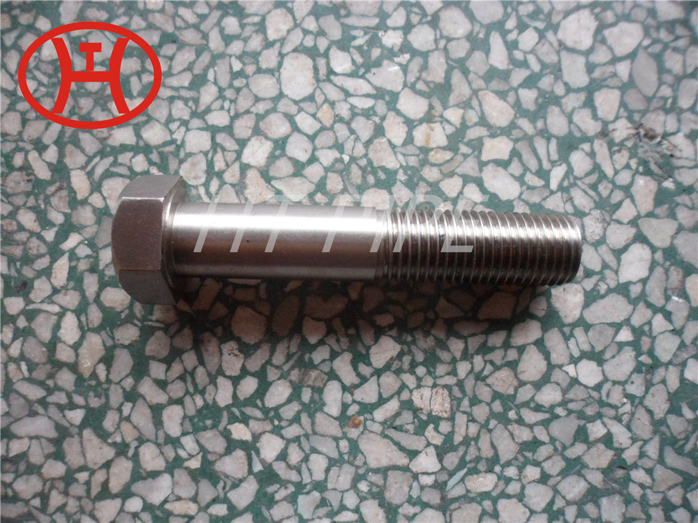special alloy Inconel 625 Alloy 625 2.4856 hex bolt DIN933 ISO4017