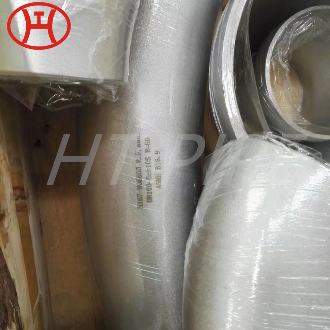 Inconel 600 pipe fittings tees,  elbows and reducers