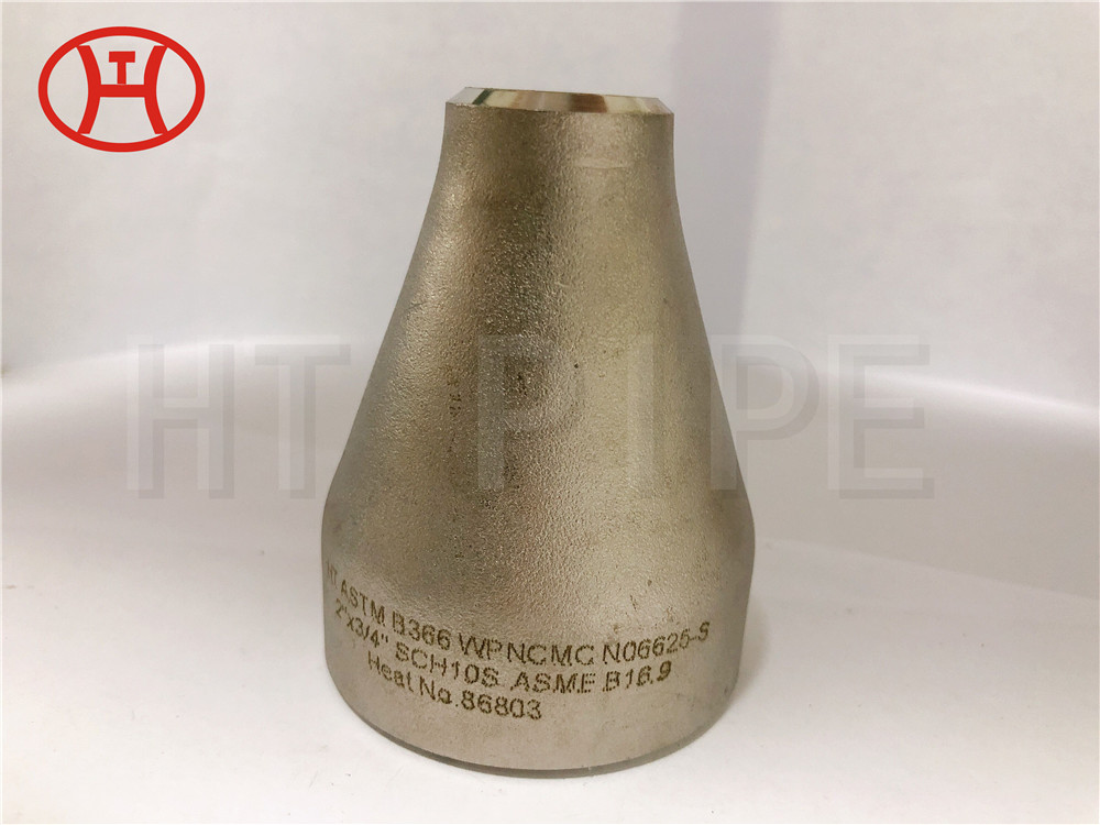 Fitting Pipa Monel400 Besi Werkstoff Nr. 2.4360 Reducer