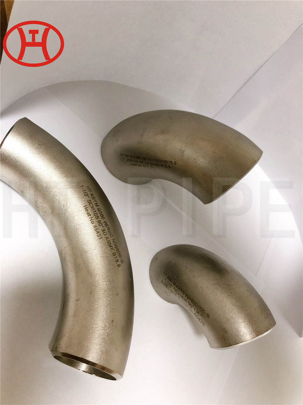Fitting Pipa Monel400 Besi Werkstoff Nr. 2.4360 Reducer