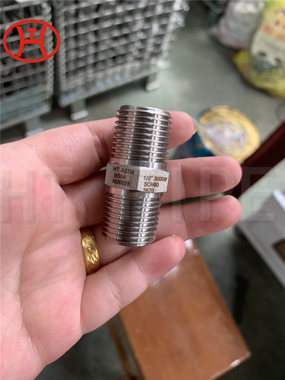 Legierung K500 MONEL K500 Voller partieller Faden Sechskant Bolt Din933 Din931