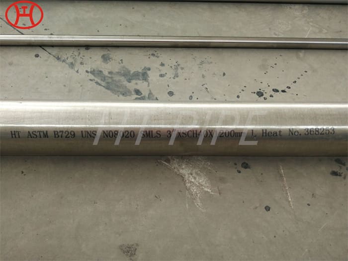 ニッケルアロイパイプUNS N06601 INCOLOY 601チューブASTM B474 SMLSパイプの在庫