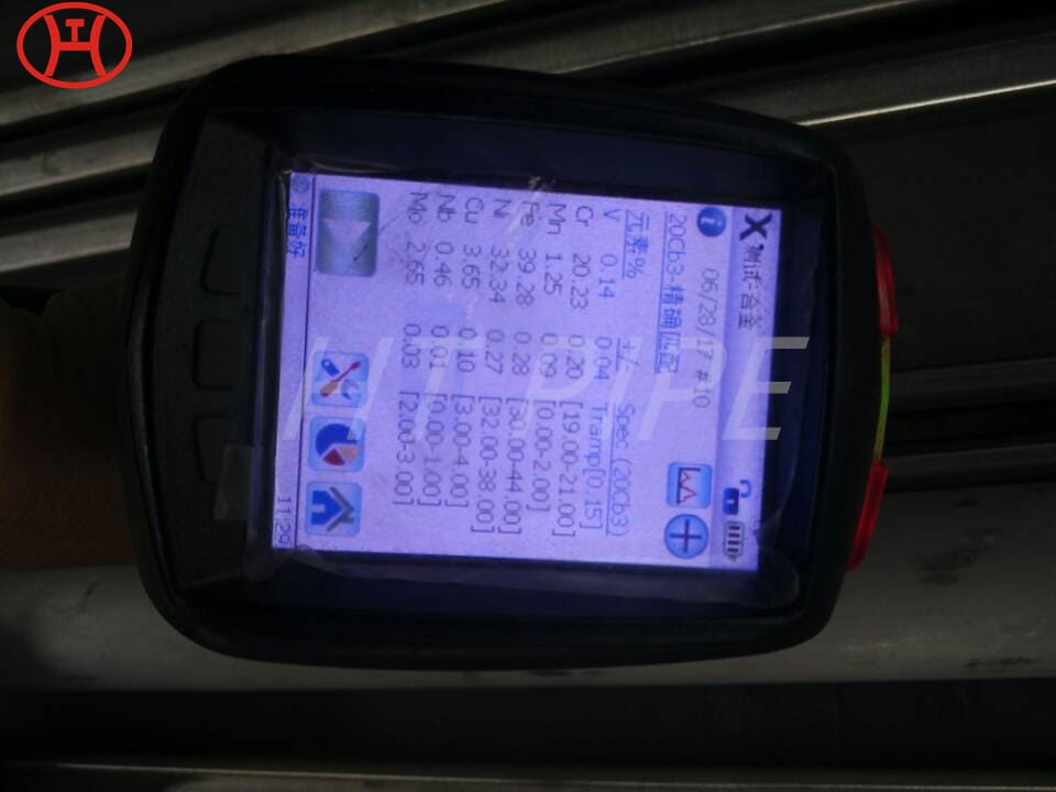 ニッケルアロイパイプUNS N06601 INCOLOY 601チューブASTM B474 SMLSパイプの在庫