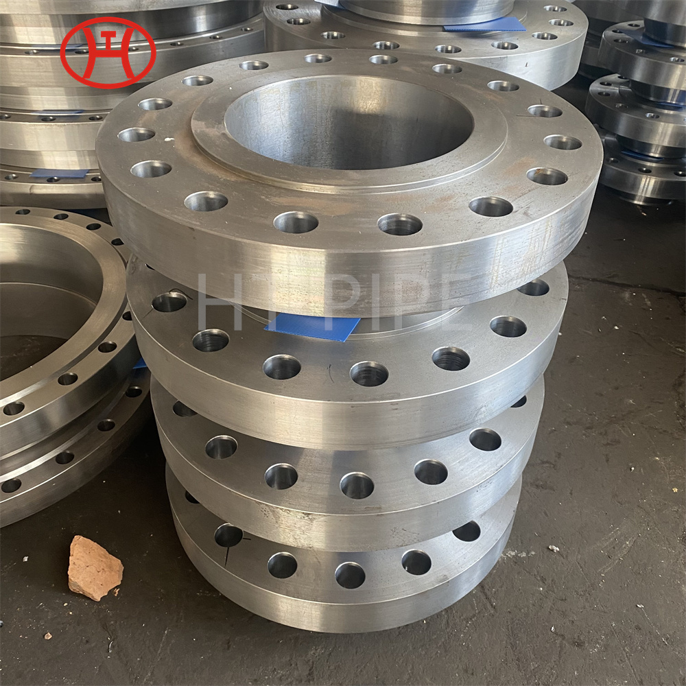 Astm A350 Lf3 Long Neck So Rf Plate Dn200xdn150 Socket Weld Flange