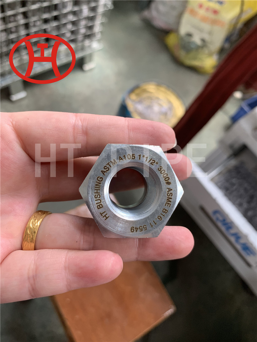 Carbon steel bushing ASTM A105 3000# B16.11